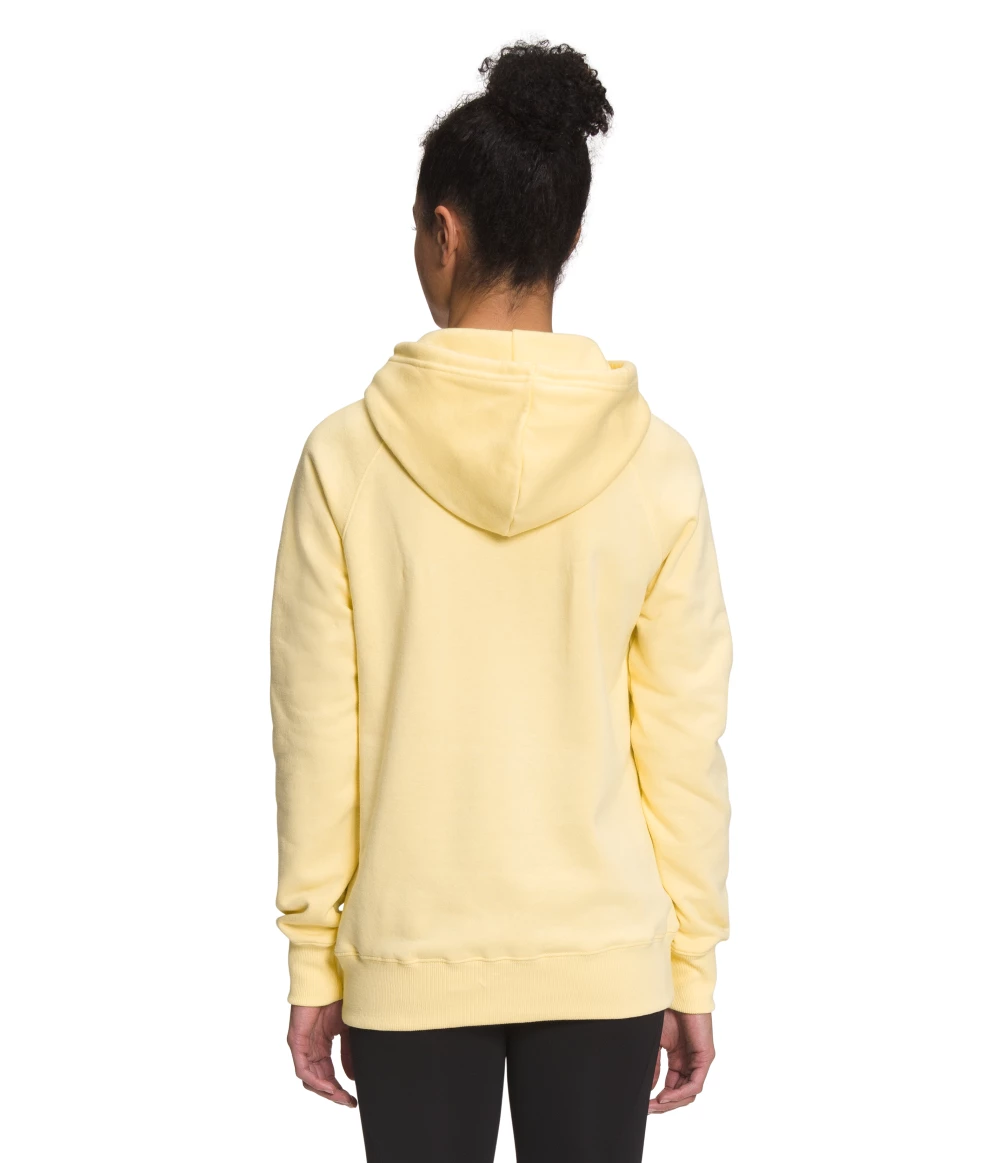 'The North Face' Women's Half Dome Pullover Hoodie - Pale Banana 4 'The North Face' Women's Half Dome Pullover Hoodie - Pale Banana