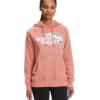 'The North Face' Women's Half Dome Pullover Hoodie - Rose Dawn 2 'The North Face' Women's Half Dome Pullover Hoodie - Rose Dawn
