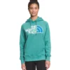 'The North Face' Women's Half Dome Pullover Hoodie - Porcelain Green