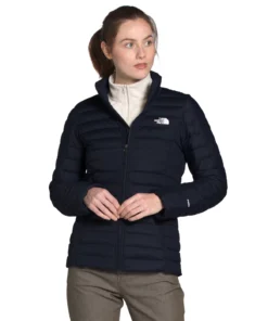 'The North Face' Women's Stretch Down Jacket - Aviator Navy