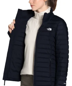 'The North Face' Women's Stretch Down Jacket - Aviator Navy