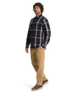 'The North Face' Men's Arroyo Flannel Button Down - Aviator Navy