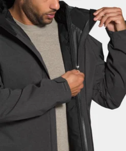 'The North Face' Men's ThermoBall™ Eco Triclimate® Jacket - TNF Dark Grey Heather / TNF Black