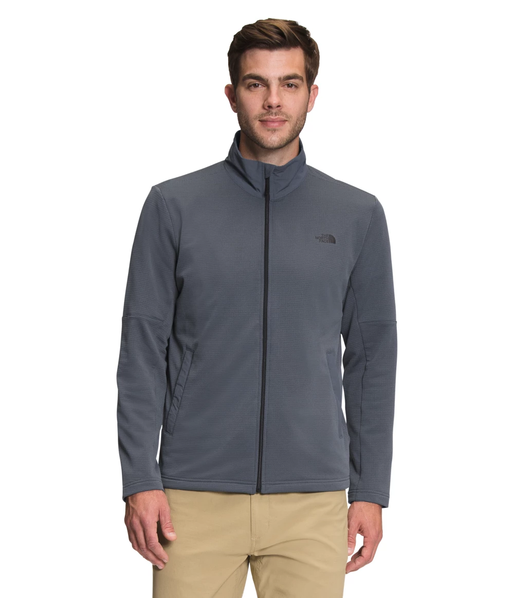 'The North Face' Men's Wayroute Full Zip Jacket - Vanadis Grey 3 'The North Face' Men's Wayroute Full Zip Jacket - Vanadis Grey