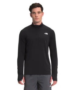 'The North Face' Men's Wander 1/4 Zip - Black