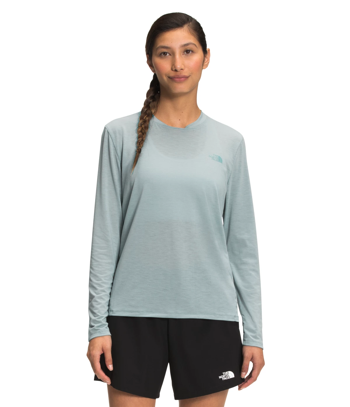 'The North Face' Women's Wander T-Shirt - Silver Blue 3 'The North Face' Women's Wander T-Shirt - Silver Blue