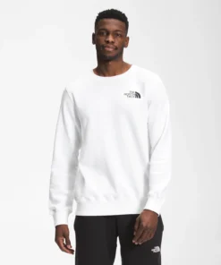'The North Face' Men's Box NSE Crew Sweatshirt - TNF White