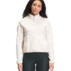 'The North Face' Women's TKA Glacier Crop Pullover - Gardenia White