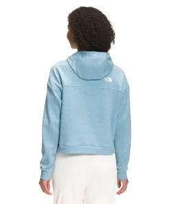 'The North Face' Women's Canyonlands Pullover Crop - Beta Blue Heather
