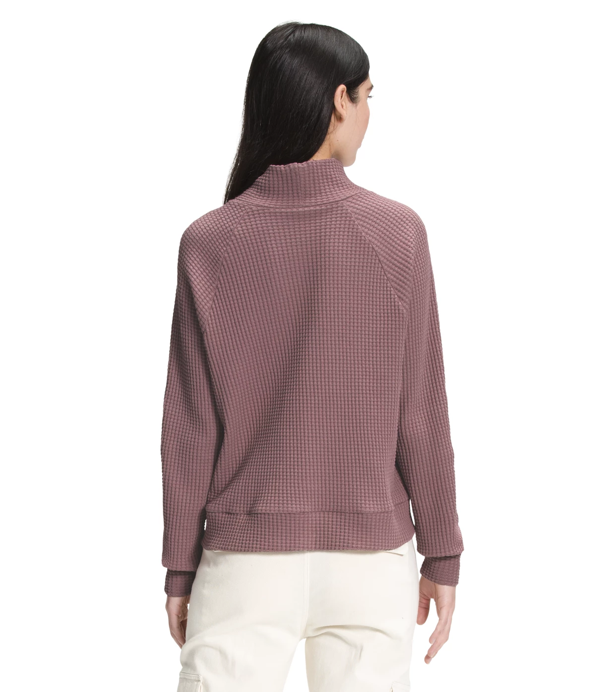 'The North Face' Women's Mock Neck Chabot - Twilight Mauve 4 'The North Face' Women's Mock Neck Chabot - Twilight Mauve