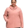 'The North Face' Women's Shelbe Raschel Fleece-Lined Jacket - Rose Dawn (ext. Sizes) 2 'The North Face' Women's Shelbe Raschel Fleece-Lined Jacket - Rose Dawn (ext. Sizes)