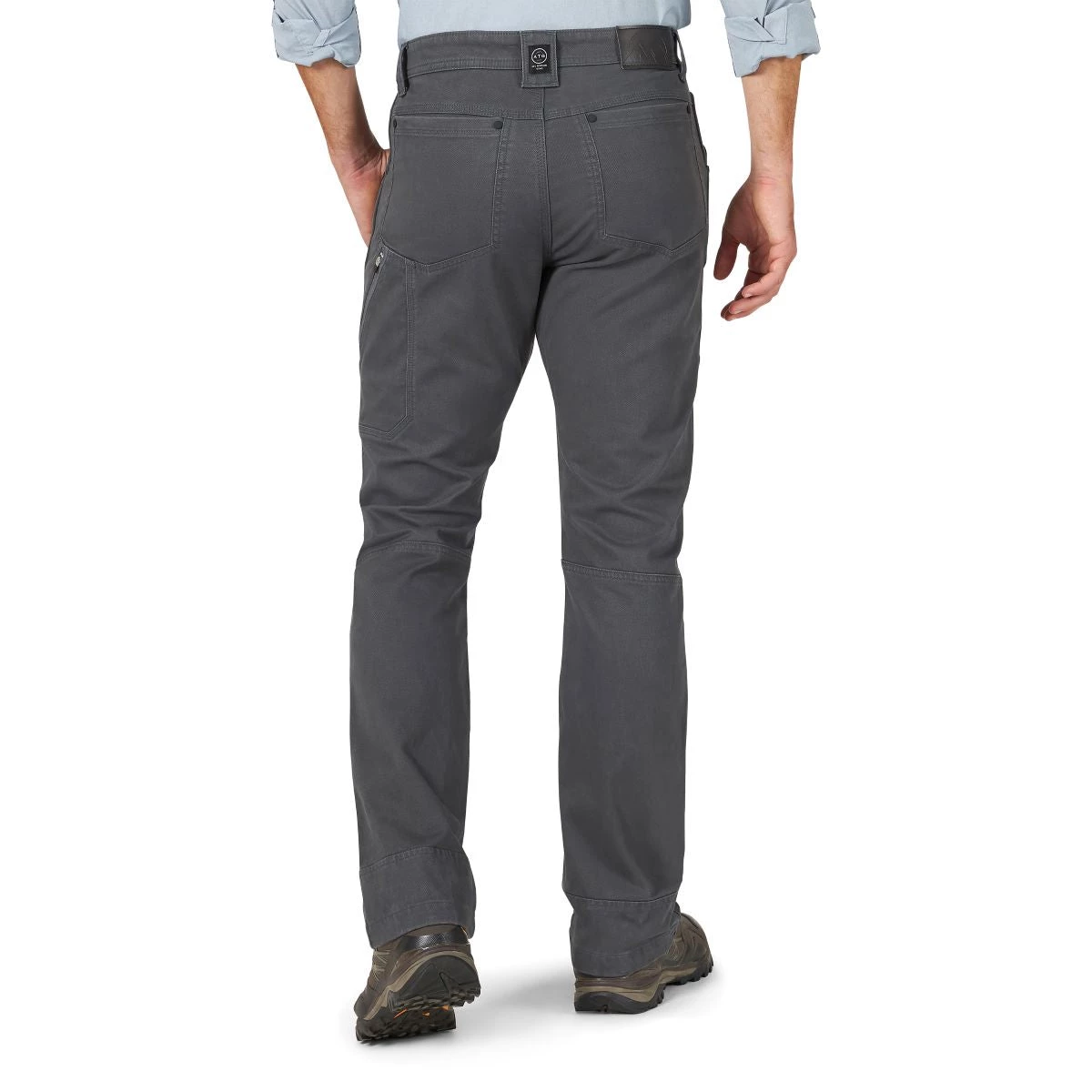'Wrangler' Men's Reinforced Utility Pant - Grey 5 'Wrangler' Men's Reinforced Utility Pant - Grey