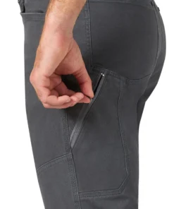 'Wrangler' Men's Reinforced Utility Pant - Grey 15 'Wrangler' Men's Reinforced Utility Pant - Grey