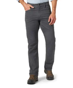 'Wrangler' Men's Reinforced Utility Pant - Grey
