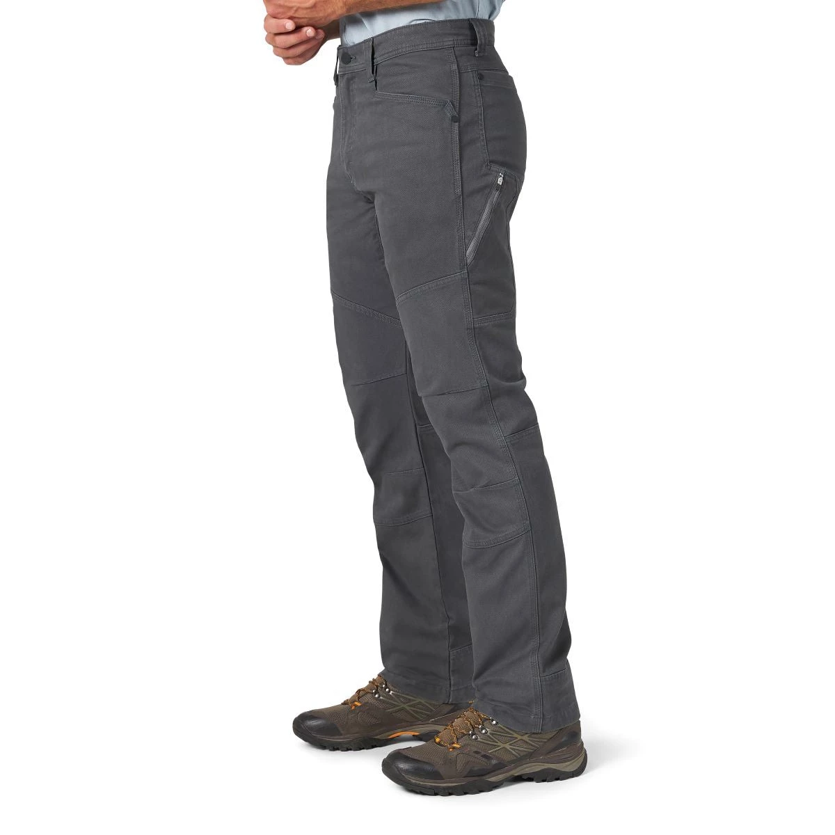 'Wrangler' Men's Reinforced Utility Pant - Grey 6 'Wrangler' Men's Reinforced Utility Pant - Grey