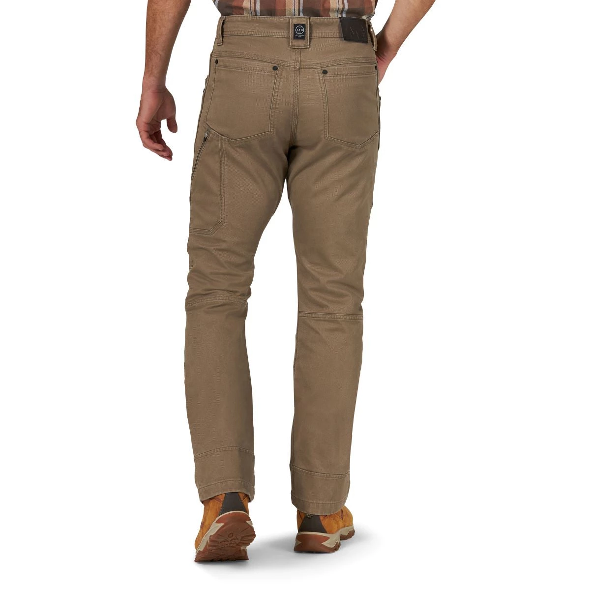 'Wrangler' Men's Reinforced Utility Pant - Morel 4 'Wrangler' Men's Reinforced Utility Pant - Morel