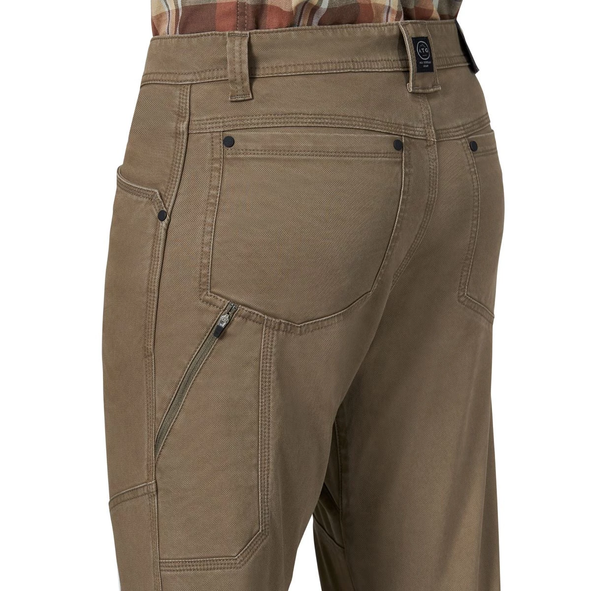 'Wrangler' Men's Reinforced Utility Pant - Morel 10 'Wrangler' Men's Reinforced Utility Pant - Morel