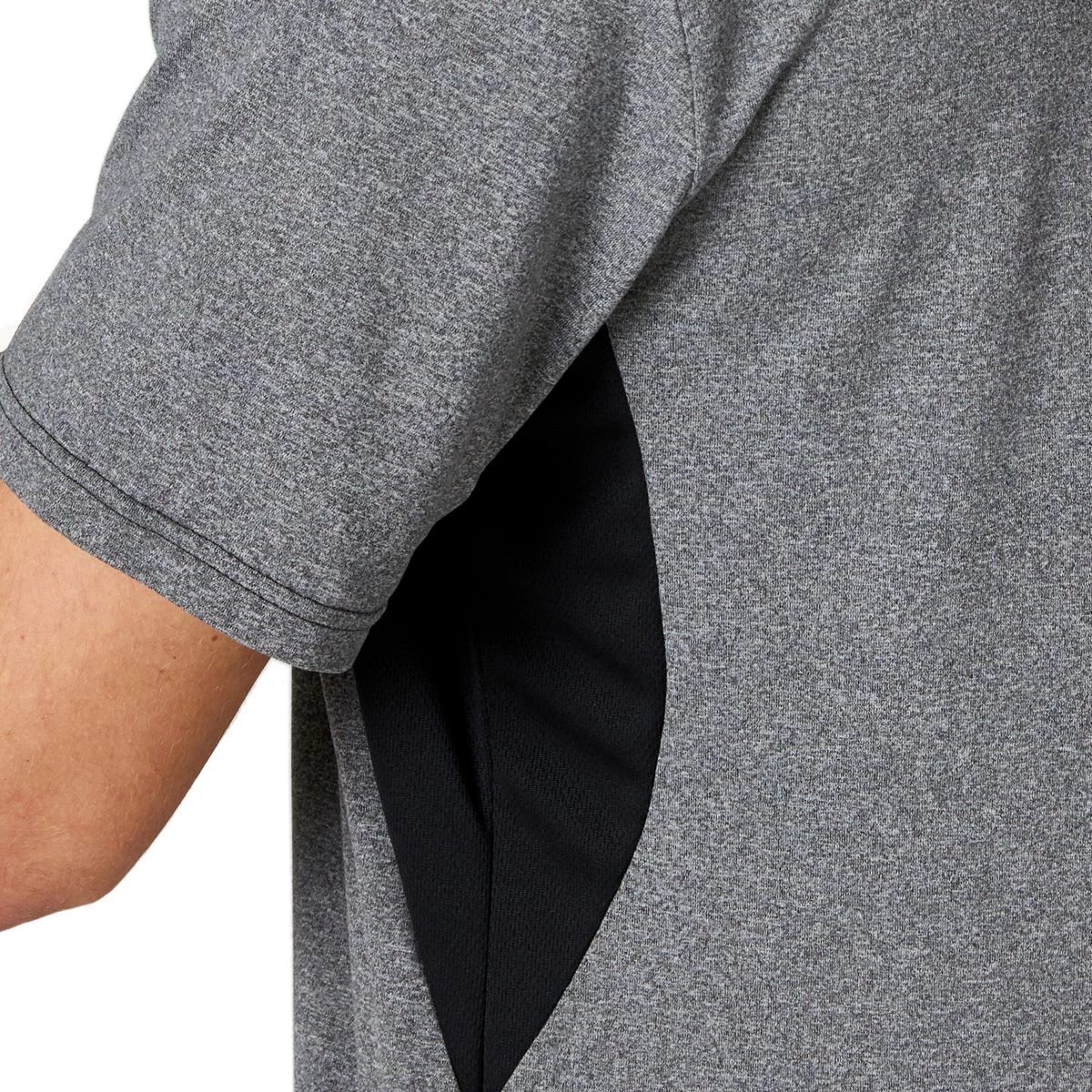 'Wrangler' Men's Performance Polo - Caviar 5 'Wrangler' Men's Performance Polo - Caviar