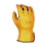BEAR KNUCKLES LLC 'Bear Knuckles' Double Wedge™ Heavy Duty Cowhide Driver Glove - Yellow Men