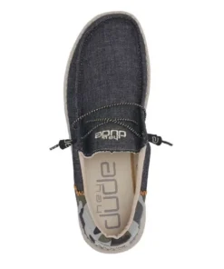 'Hey Dude' Men's Wally Funk - Camo Dark Grey