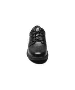 'Nunn Bush' Men's Cam Moc Toe Oxford - Black Tumbled