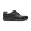 'Nunn Bush' Men's Cam Moc Toe Oxford - Black Tumbled