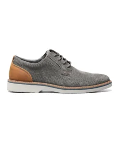 'Nunn Bush' Men's Barklay Plain Toe Oxford - Gray
