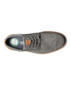 'Nunn Bush' Men's Barklay Plain Toe Oxford - Gray