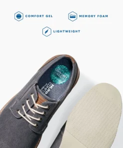 'Nunn Bush' Men's Barklay Plain Toe Oxford - Gray