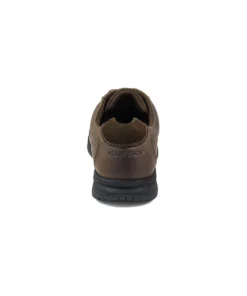 'Nunn Bush' Men's Cam Moc Toe Oxford - Brown Crazy Horse