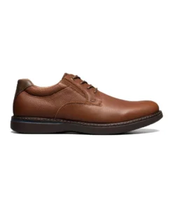 'Nunn Bush' Men's Baybridge Plain Toe Oxford - Brown