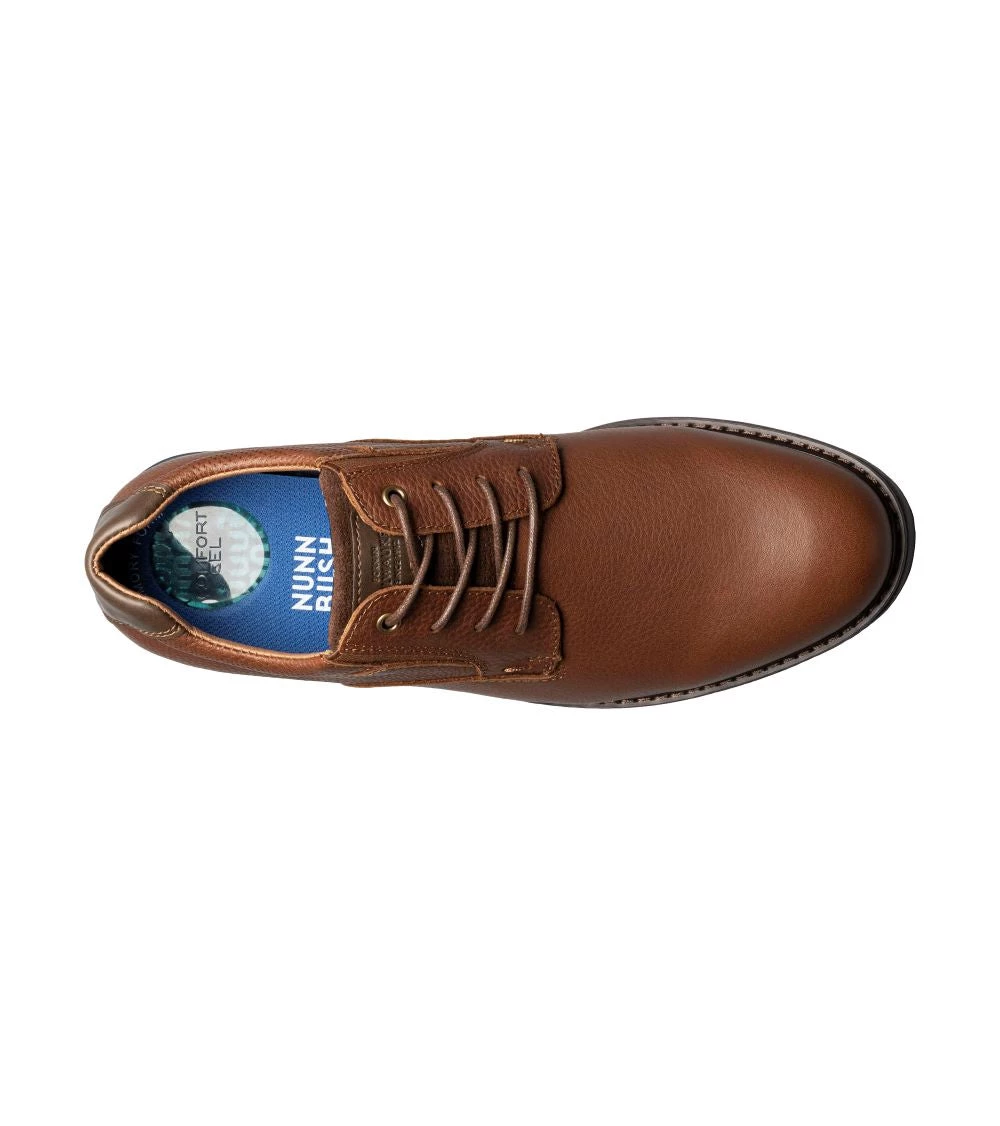 'Nunn Bush' Men's Baybridge Plain Toe Oxford - Brown 4 'Nunn Bush' Men's Baybridge Plain Toe Oxford - Brown