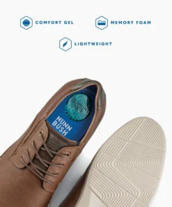 'Nunn Bush' Men's Baybridge Plain Toe Oxford - Brown 15 'Nunn Bush' Men's Baybridge Plain Toe Oxford - Brown