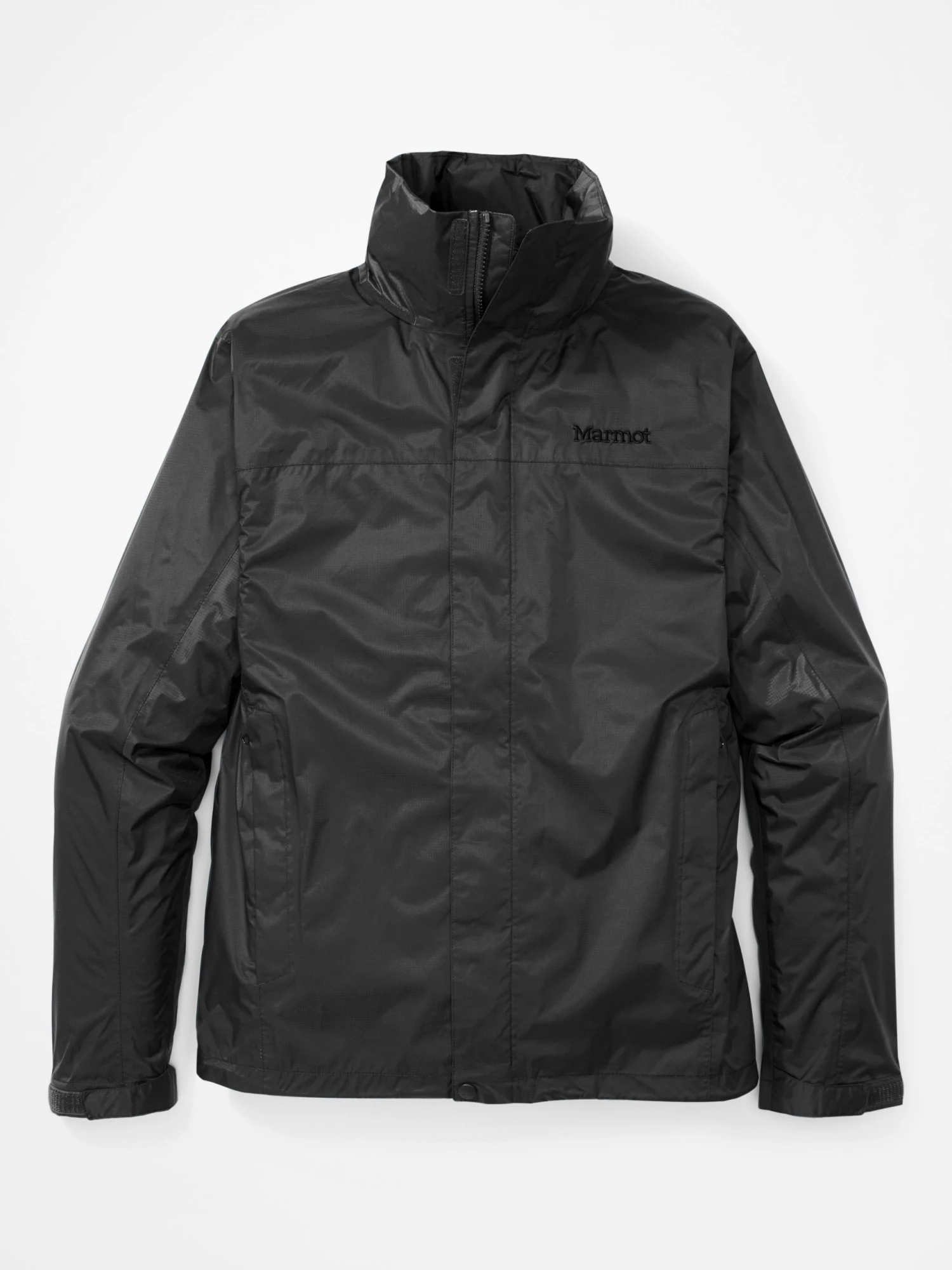 'Marmot' Men's PreCip Eco Jacket - Black 3 'Marmot' Men's PreCip Eco Jacket - Black