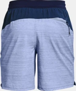 'Under Armour' Men's Shorebreak 2-in-1 Amphib Shorts - Washed Blue Medium Heather / Academy