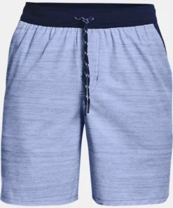'Under Armour' Men's Shorebreak 2-in-1 Amphib Shorts - Washed Blue Medium Heather / Academy
