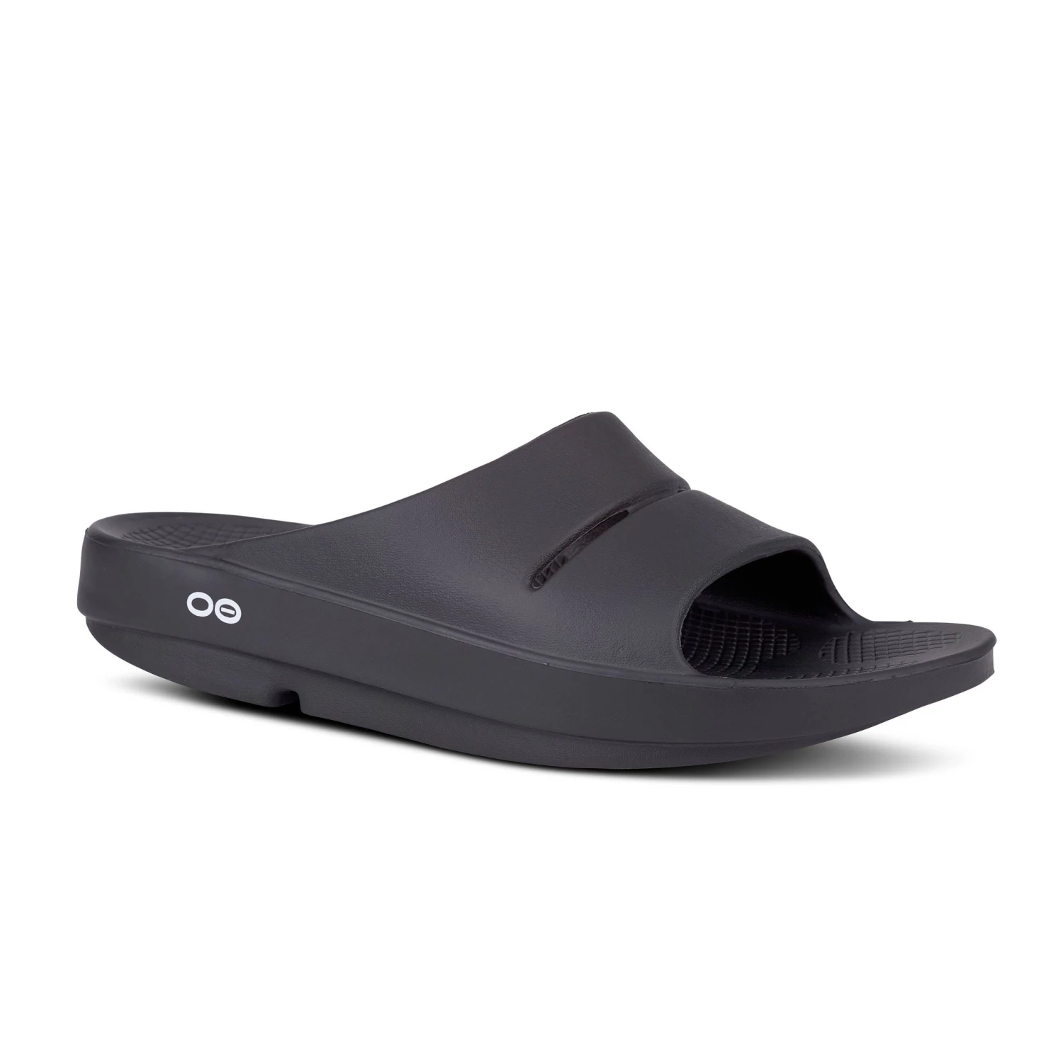'OOFOS' Unisex OOahh Slide Sandal - Black Shoes & Boots 4 'OOFOS' Unisex OOahh Slide Sandal - Black Shoes & Boots