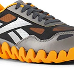 'Reebok' Women's Zig Pulse ESD Comp Toe - Silver / Orange
