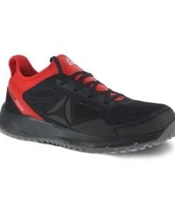 'Reebok' Men's All Terrain Athletic Steel Toe - Black / Red