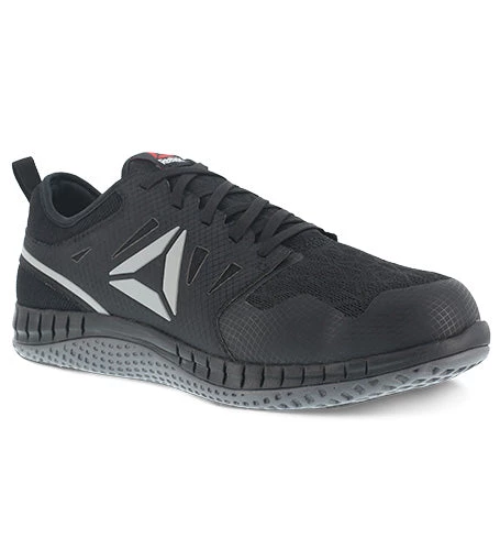 'Reebok' Women's ZPrint Athletic Steel Toe - Black / Dark Grey 3 'Reebok' Women's ZPrint Athletic Steel Toe - Black / Dark Grey