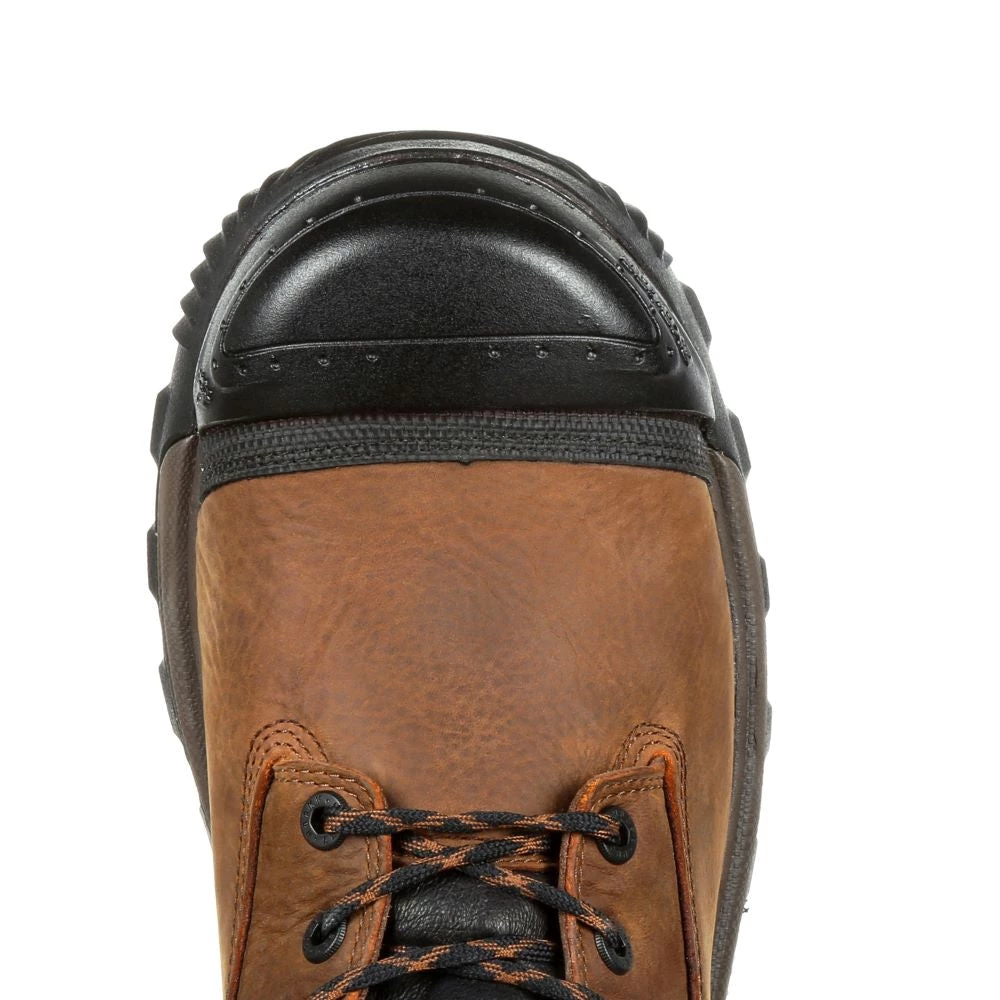 'Rocky' Men's 6" XO Toe EH WP Comp Toe - Brown 4 'Rocky' Men's 6" XO Toe EH WP Comp Toe - Brown