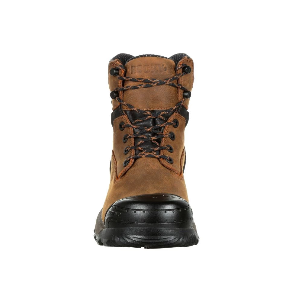 'Rocky' Men's 6" XO Toe EH WP Comp Toe - Brown 6 'Rocky' Men's 6" XO Toe EH WP Comp Toe - Brown