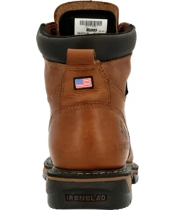 'Rocky' Men's 6" IronClad EH WP Steel Toe - Brown 13 'Rocky' Men's 6