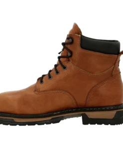 'Rocky' Men's 6" IronClad EH WP Steel Toe - Brown 15 'Rocky' Men's 6