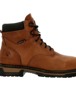 'Rocky' Men's 6" IronClad EH WP Steel Toe - Brown