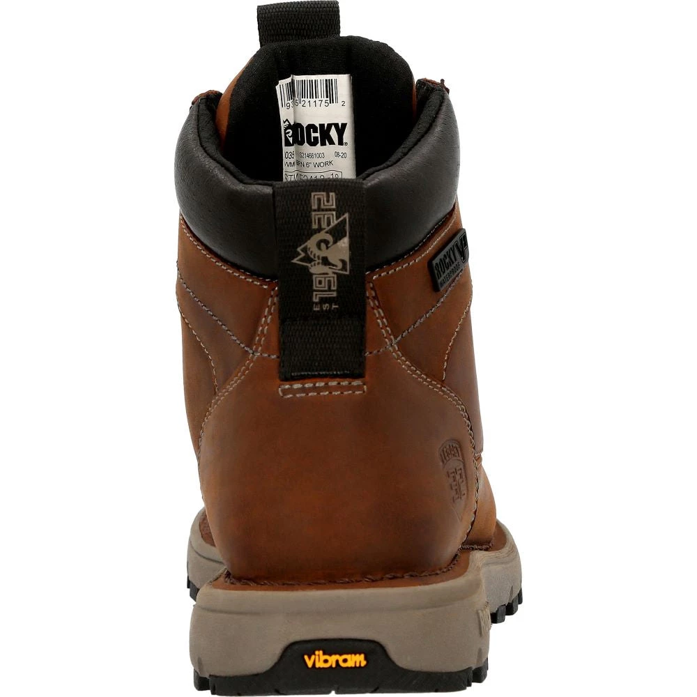 'Rocky' Women's 6" Legacy 32 EH WP Comp Toe - Brown 7 'Rocky' Women's 6" Legacy 32 EH WP Comp Toe - Brown