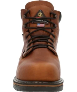 'Rocky' Men's 6" Ironclad MetGuard EH WP Steel Toe - Brown