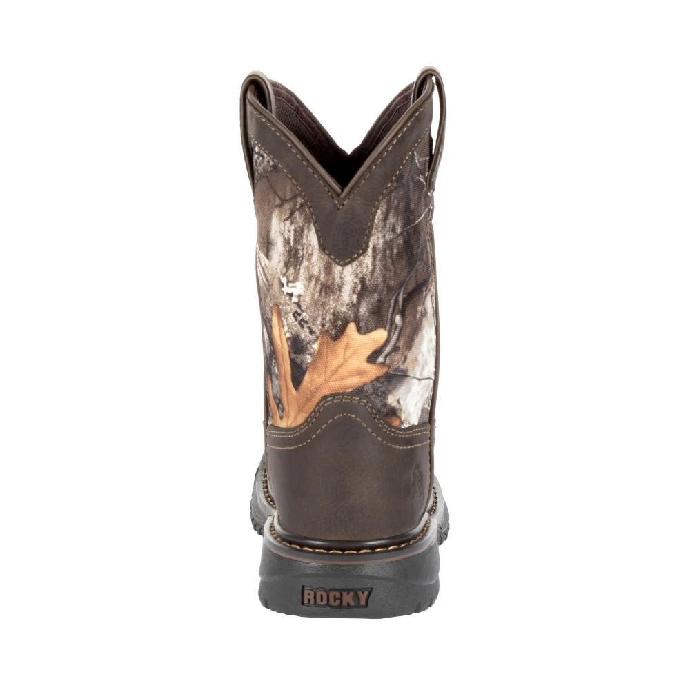 Kids 'Rocky' Youth Ride FLX WP Boot - Brown / Realtree Camo 7 Kids 'Rocky' Youth Ride FLX WP Boot - Brown / Realtree Camo