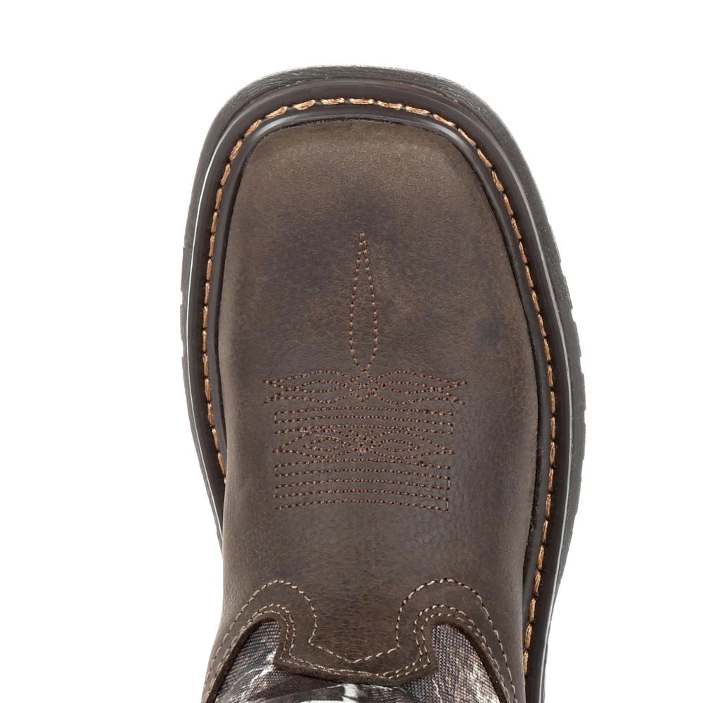 Kids 'Rocky' Youth Ride FLX WP Boot - Brown / Realtree Camo 4 Kids 'Rocky' Youth Ride FLX WP Boot - Brown / Realtree Camo