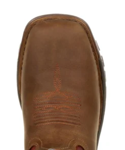 'Rocky' Men's 11" Western Legacy 32 WP Soft Toe - Brown / Red